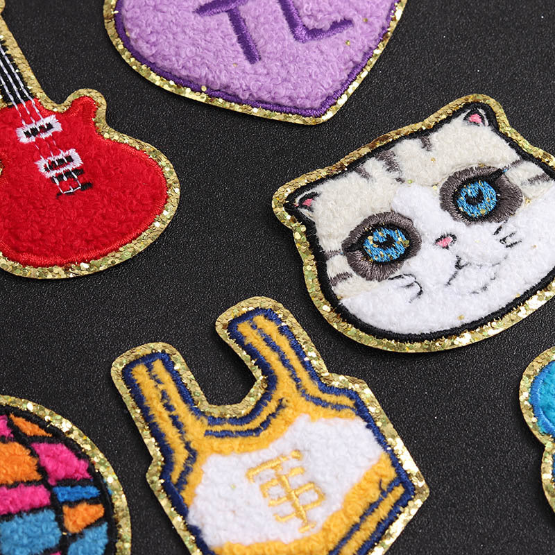 Wholesale DIY Cartoon Embroidered Towel Embroidery Patch